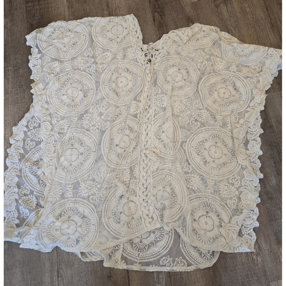 Umgee Crochet Cover Up/dress S/m